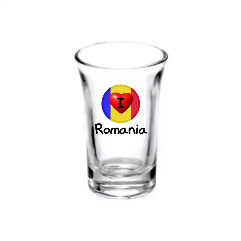 I love romania, set 6 pahare shout, model 29bsv
